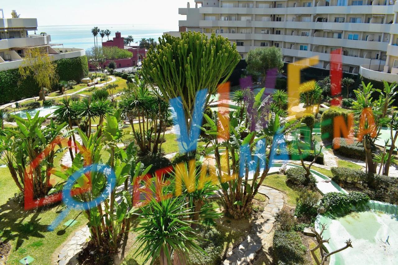Vive Benal Beach 423, Primera Linea De Playa, Parque Acuatico Benalmadena Bagian luar foto